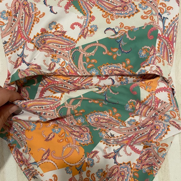 Skatie Multicolor Paisley One Piece Swimsuit - Picture 6 of 11